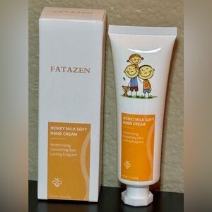 Honey Milk Soft Hand Cream - White and Orange